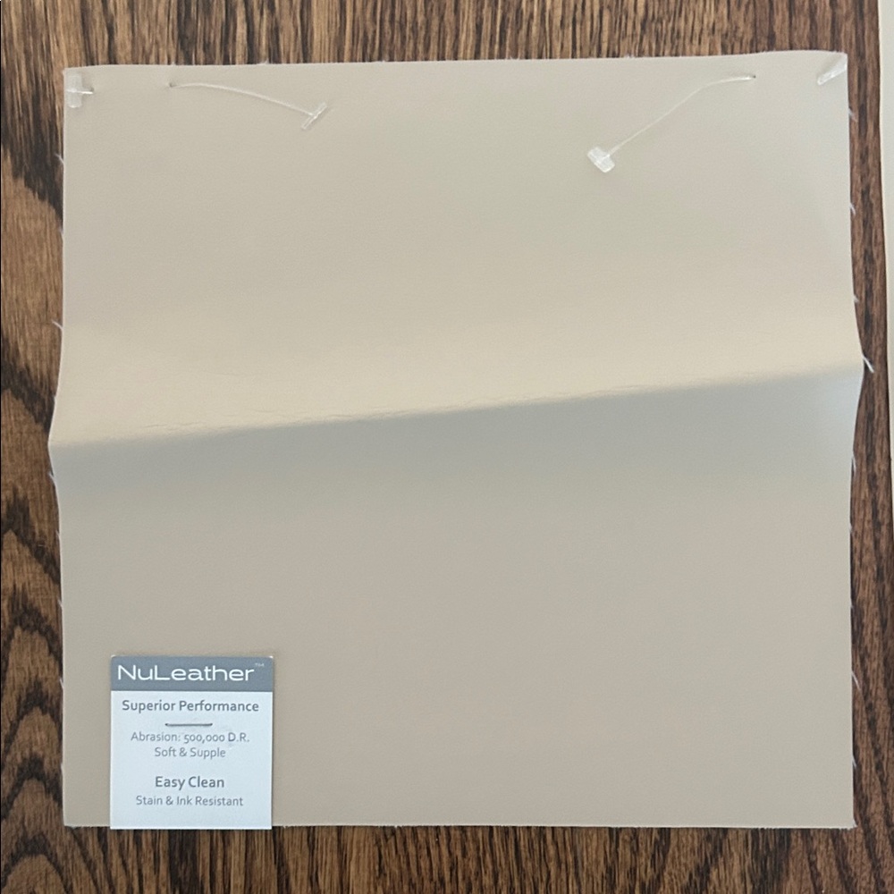 Beige Performance Vinyl large bolt- Easy Clean Upholstery